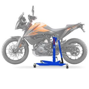 Zentralständer KTM 390 Adventure 20-21 Blau Motorradheber ConStands Power-Classic_1