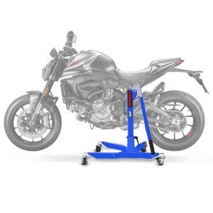 Zentralständer Ducati Monster 937 2021 Blau Motorradheber ConStands Power-Classic_1
