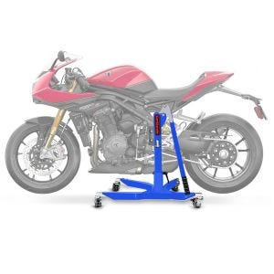Central Stand compatible with Triumph Speed Triple 1200 RR 22-23 blue Paddock Stand ConStands Power-Classic