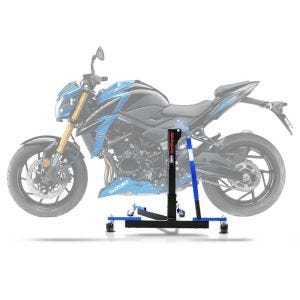 Central Stand compatible with Suzuki GSX-S 750 17-21 blue Paddock Stand ConStands Power-Evo