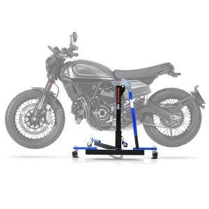 Central Stand compatible with Ducati Scrambler Nightshift 21-25 blue Paddock Stand ConStands Power-Evo