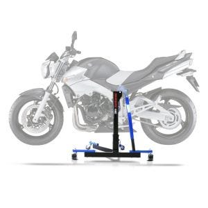 Central Stand compatible with Suzuki GSR 600 06-11 blue Paddock Stand ConStands Power-Evo
