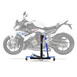 Zentralständer BMW S 1000 R 2021 blau Motorradheber ConStands Power-Evo_1