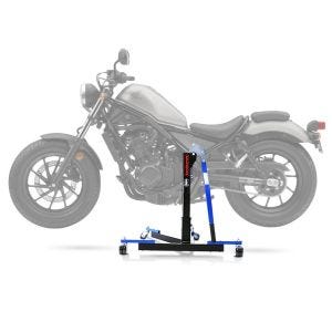 Central Stand compatible with Honda Rebel 500 CMX 17-25 blue Paddock Stand ConStands Power-Evo