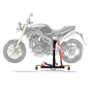 Central Stand compatible with Triumph Speed Triple 05-10 orange Paddock Stand ConStands Power-Evo