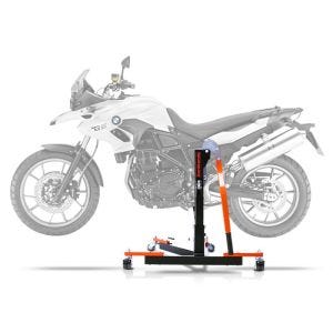 Central Stand compatible with BMW F 700 GS 13-17 orange Paddock Stand ConStands Power-Evo
