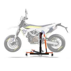 Central Stand compatible with Husqvarna 701 Supermoto 15-24 orange Paddock Stand ConStands Power-Evo