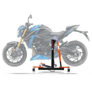Central Stand compatible with Suzuki GSX-S 750 17-21 orange Paddock Stand ConStands Power-Evo