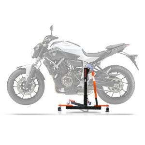 Central Stand compatible with Yamaha MT-07 13-25 orange Paddock Stand ConStands Power-Evo