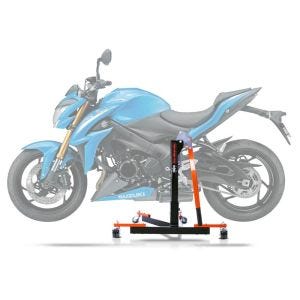 Central Stand compatible with Suzuki GSX-S 1000 15-25 orange Paddock Stand ConStands Power-Evo
