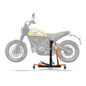 Central Stand compatible with Ducati Scrambler 15-17 orange Paddock Stand ConStands Power-Evo