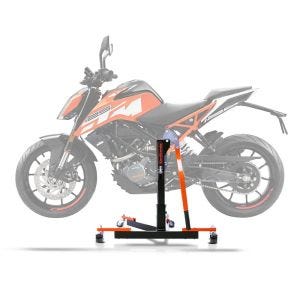 Central Stand compatible with KTM 125 / 390 Duke 17-24 orange Paddock Stand ConStands Power-Evo