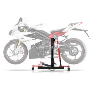 Central Stand compatible with Triumph Daytona 675 / R 06-17 red Paddock Stand ConStands Power-Evo