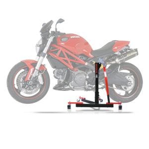 Central Stand compatible with Ducati Monster 796 10-14 red Paddock Stand ConStands Power-Evo