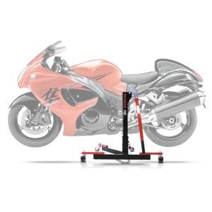 Central Stand compatible with Suzuki Hayabusa GSX-R 1300 08-25 red Paddock Stand ConStands Power-Evo