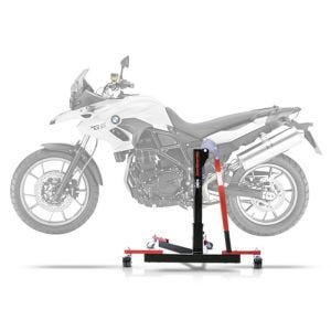 Central Stand compatible with BMW F 700 GS 13-17 red Paddock Stand ConStands Power-Evo