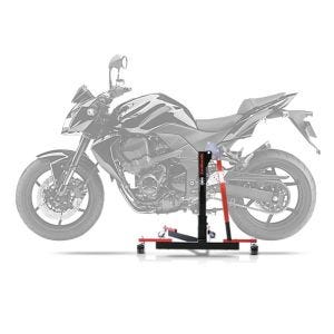 Central Stand compatible with Kawasaki Z 750 / R 07-12 red Paddock Stand ConStands Power-Evo