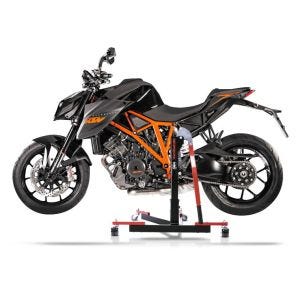 Mover Dolly fits for KTM 1290 Super Duke / R 14-16 red - Perfect for Garage Use, 300 kg