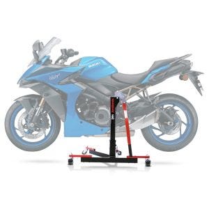 Central Stand compatible with Suzuki GSX-S 1000 GT 22-25 red Paddock Stand ConStands Power-Evo