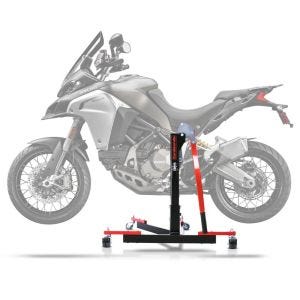 Central Stand compatible with Ducati Multistrada 1200 Enduro 16-20 red Paddock Stand ConStands Power-Evo