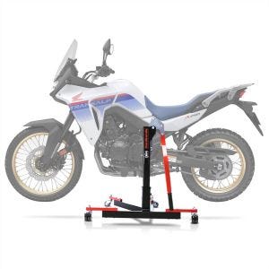 Central Stand compatible with Honda Transalp XL 750 23-25 red Paddock Stand ConStands Power-Evo