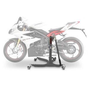 Central Stand compatible with Triumph Daytona 675 / R 06-16 grey Paddock Stand ConStands Power-Classic