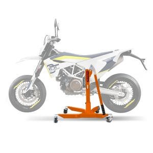 Central Stand compatible with Husqvarna 701 Supermoto 15-24 orange Paddock Stand ConStands Power-Classic