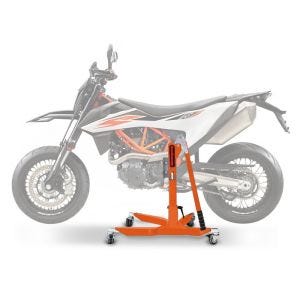 Central Stand compatible with KTM 690 SMC / R 19-24 orange Paddock Stand ConStands Power-Classic