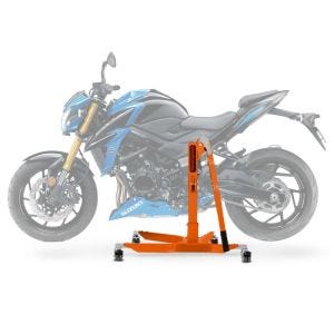 Central Stand compatible with Suzuki GSX-S 750 17-21 orange Paddock Stand ConStands Power-Classic