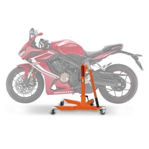 Zentralständer Honda CBR 650 R 19-20 Orange Motorradheber ConStands Power-Classic_0