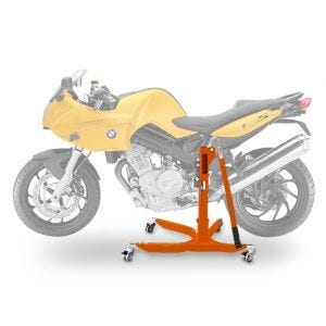 Central Stand compatible with BMW F 800 S 06-10 orange Paddock Stand ConStands Power-Classic