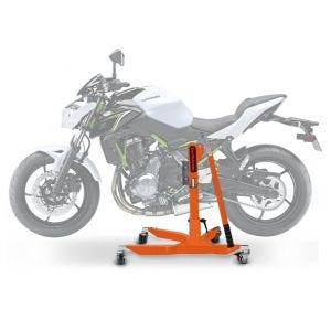 Central Stand compatible with Kawasaki Z 650 17-25 orange Paddock Stand ConStands Power-Classic