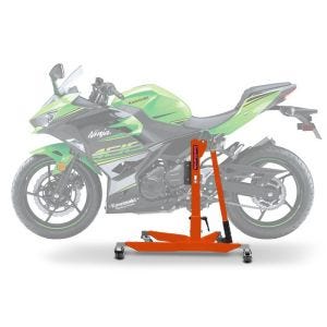 Central Stand compatible with Kawasaki Ninja 400 18-20 Orange Paddock Stand ConStands Power-Classic