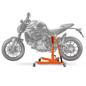 Zentralständer Ducati Monster 937 2021 orange Motorradheber ConStands Power-Classic_1