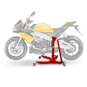 Central Stand compatible with Aprilia Tuono V4 1100 RR 15-21 red Paddock Stand ConStands Power-Classic