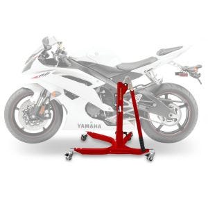 Central Stand compatible with Yamaha YZF-R6 06-20 red Paddock Stand ConStands Power-Classic