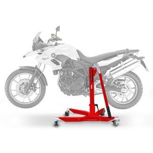 Central Stand compatible with BMW F 700 GS 13-17 red Paddock Stand ConStands Power-Classic