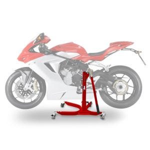 Central Stand compatible with MV Agusta F3 675 12-20 red Paddock Stand ConStands Power-Classic