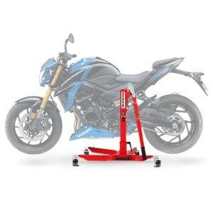 Central Stand compatible with Suzuki GSX-S 750 17-21 red Paddock Stand ConStands Power-Classic