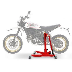 Central Stand compatible with Ducati Scrambler Desert Sled 17-22 red Paddock Stand ConStands Power-Classic