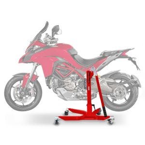Central Stand compatible with Ducati Multistrada 1200 15-17 red Paddock Stand ConStands Power-Classic