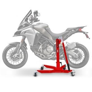 Central Stand compatible with Ducati Multistrada 1200 Enduro 16-18 red Paddock Stand ConStands Power-Classic