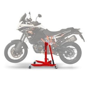 Central Stand compatible with KTM 1090 / 1190 Adventure / R 13-18 red Paddock Stand ConStands Power-Classic