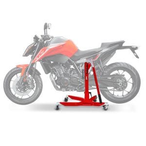 Central Stand compatible with KTM 790 Duke 18-25 red Paddock Stand ConStands Power-Classic