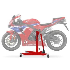 Central Stand compatible with Honda CBR 600 RR 24-25 red Paddock Stand ConStands Power-Classic