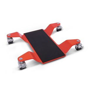 Dolly park-n-move compatible with Motocross, Enduro red