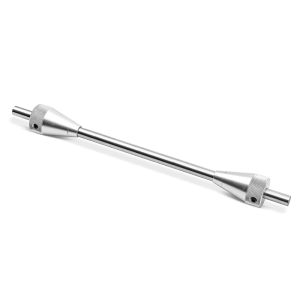 Motorcycle balancing axle 19mm with clamping cones / cone ConStands for balancing device axle / shaft