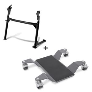 Hauptständer + Rangierhilfe für Yamaha XT 660 R/ X 04-16 Constands Rangierplatte_0