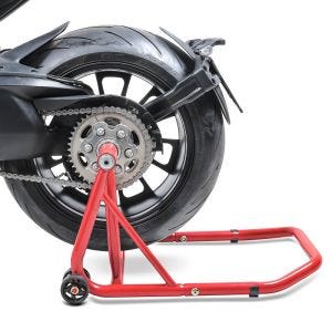 Single arm stand motorcycle Constands red DK1566