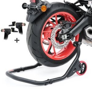 146160-0 Hinterrad Montageständer Yamaha XSR 700 ConStands Falcone mit L und V Aufnahme schwarz_1
